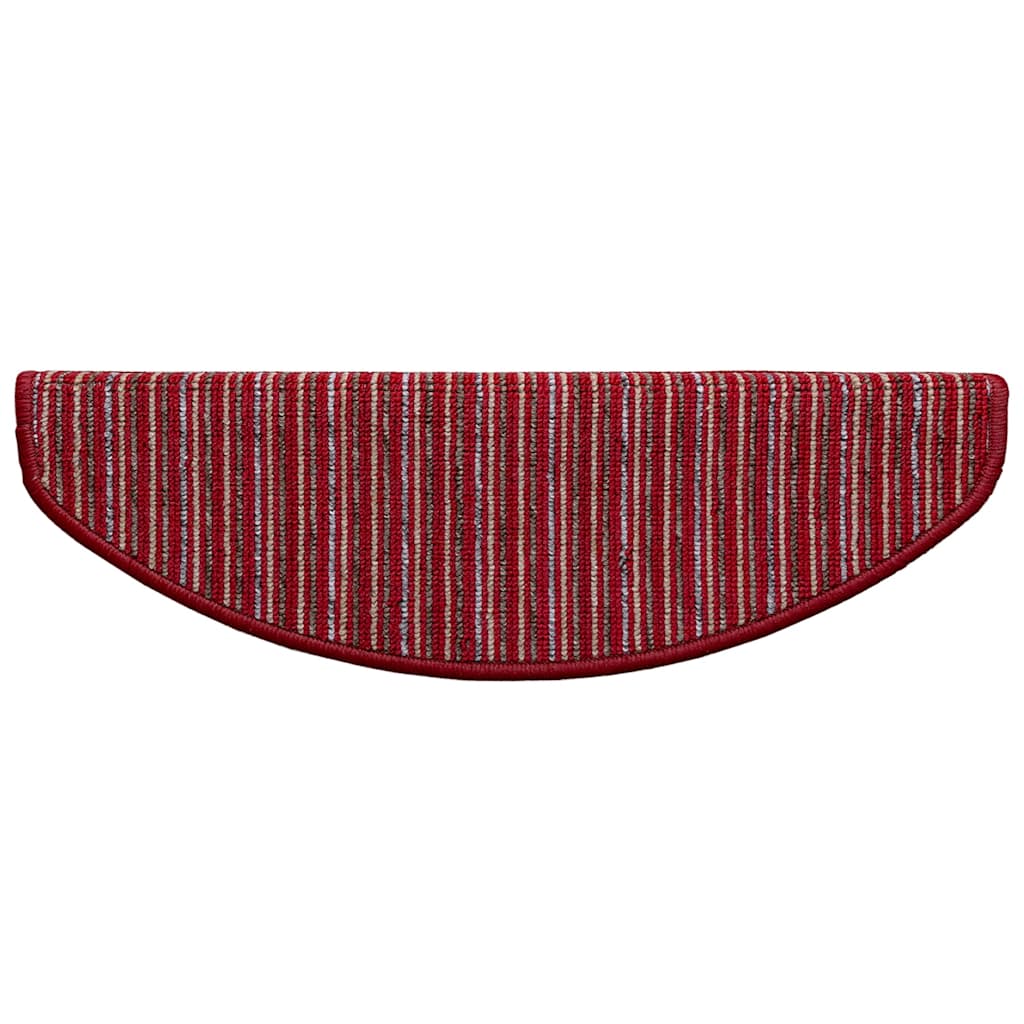 Selbstklebende Treppenschoner 15 pcs Rot 65 x 21 x 4 cm