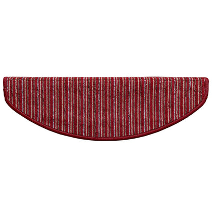 Selbstklebende Treppenschoner 15 pcs Rot 65 x 21 x 4 cm