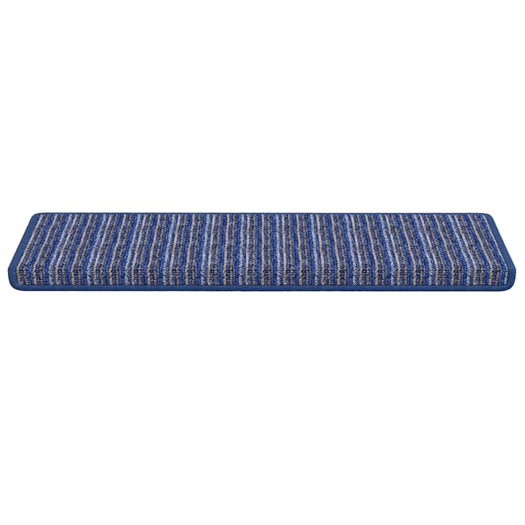 Selbstklebende Treppenschoner 15 pcs Blau 65 x 21 x 4 cm