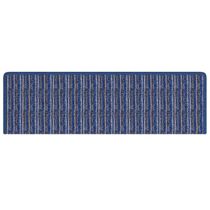 Selbstklebende Treppenschoner 15 pcs Blau 65 x 21 x 4 cm