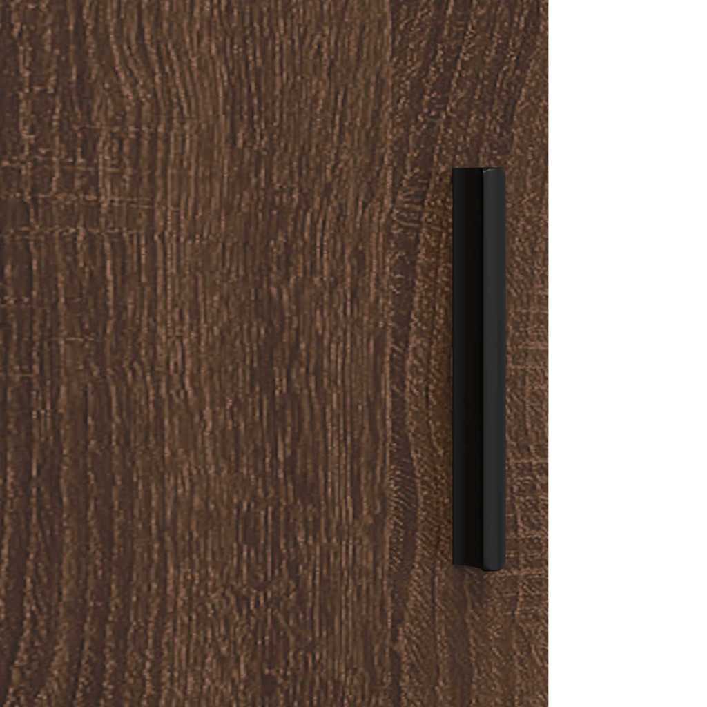 Badezimmermöbel Set 3 pcs Braun Eichen-Optik 61 x 35 x 64 cm