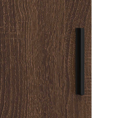Badezimmermöbel Set 3 pcs Braun Eichen-Optik 61 x 35 x 64 cm