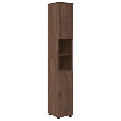 Badezimmermöbel Set 4 pcs Braun Eichen-Optik 61 x 35 x 64 cm