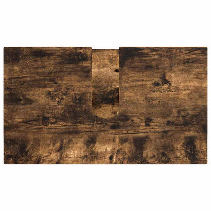 Badezimmermöbel-Set mit Schubladen 4 pcs Geräucherte Eiche