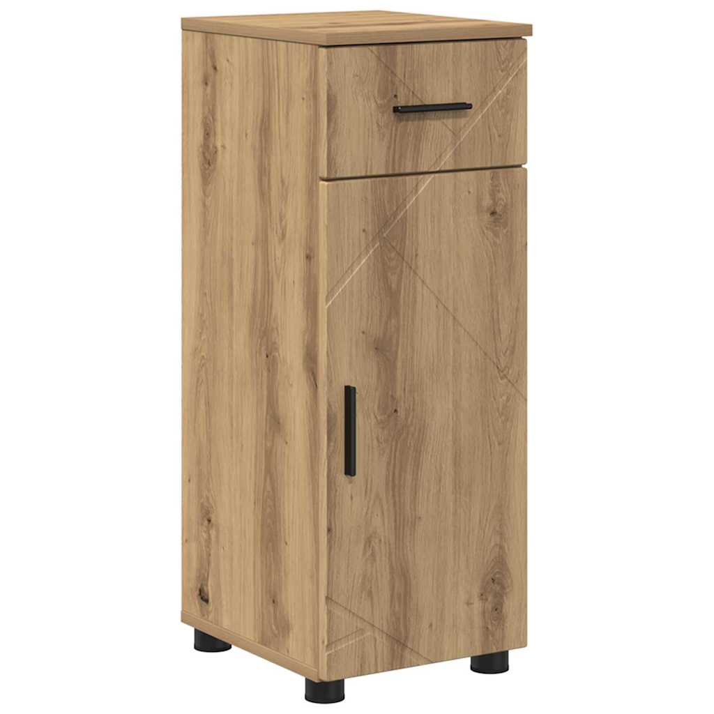 Badezimmermöbel Set mit Tür 4 pcs Artisan-Eiche 61 x 35 x 64 cm
