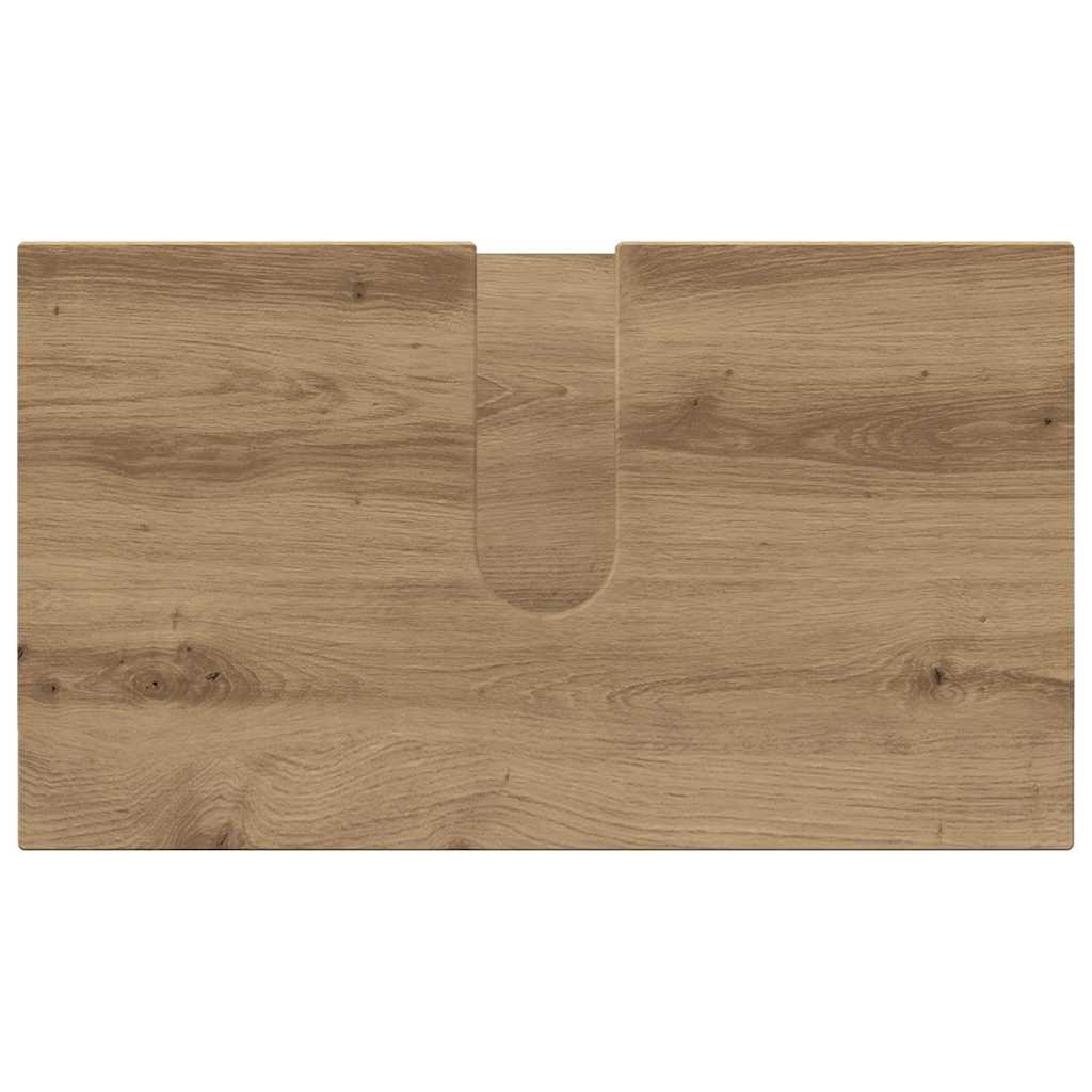 Badezimmermöbel Set mit Tür 4 pcs Artisan-Eiche 61 x 35 x 64 cm
