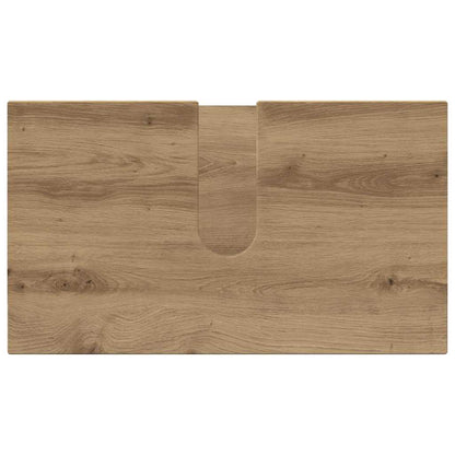 Badezimmermöbel Set mit Tür 4 pcs Artisan-Eiche 61 x 35 x 64 cm