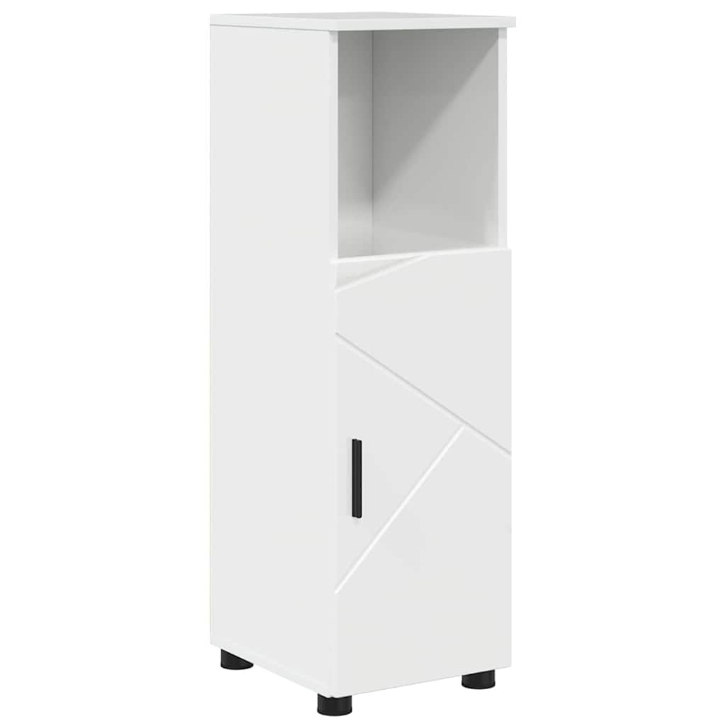 Badezimmermöbel Set 5 pcs Hochglanz-Weiß 61 x 35 x 64 cm