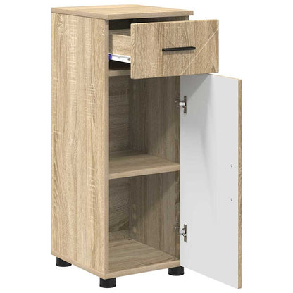Badezimmermöbel Set 3 pcs Sonoma-Eiche 76,5 x 35 x 64 cm