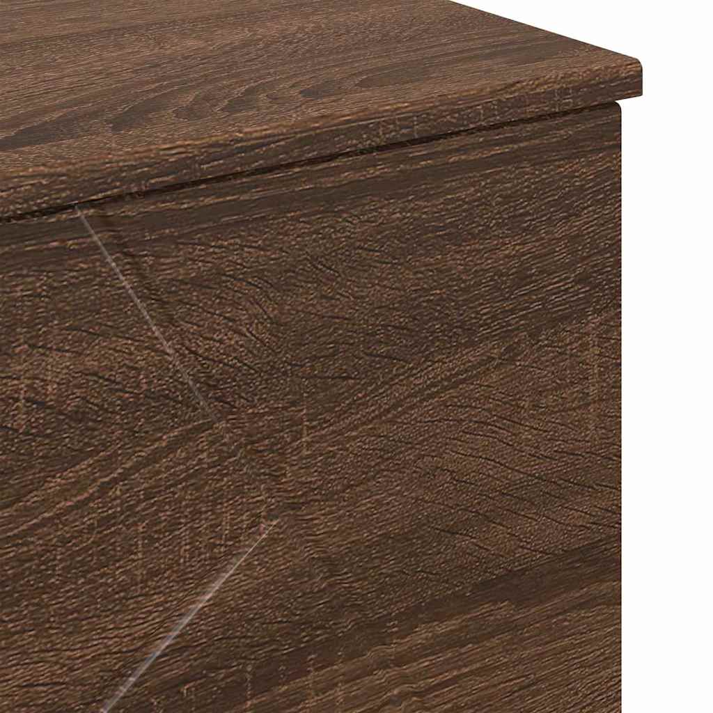Badezimmermöbel Set 3 pcs Braun Eichen-Optik 76,5 x 35 x 64 cm