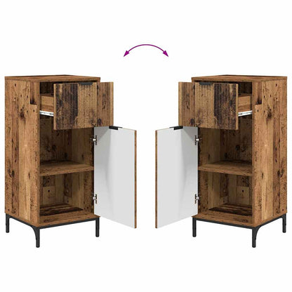 Badezimmermöbel Set mit Regal 2 pcs Altholz 39,5 x 36 x 88 cm