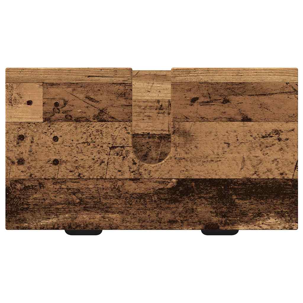 Badezimmermöbel Set mit Regal 2 pcs Altholz 39,5 x 36 x 88 cm