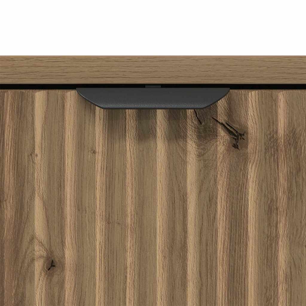 Badezimmermöbel Set Plaid 3 pcs Artisan-Eiche 39,5 x 36 x 88 cm