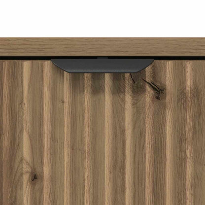 Badezimmermöbel Set Plaid 3 pcs Artisan-Eiche 39,5 x 36 x 88 cm