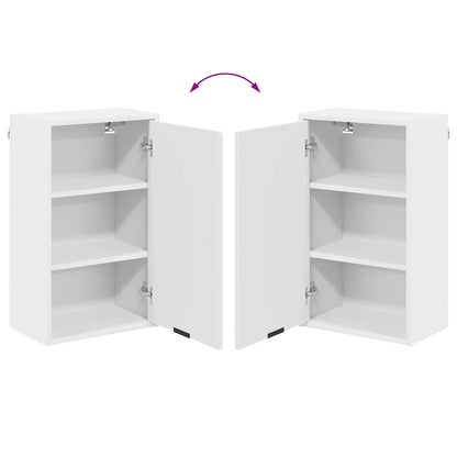 Badezimmermöbel Set mit Schubladen Weiß Spanplatte, Metall
