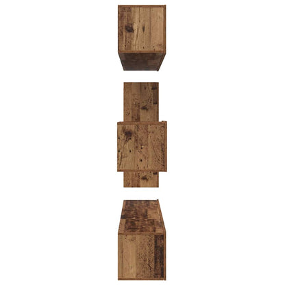 TV-Möbel-Set 8 pcs Altholz 30,5 x 30 x 90 cm Holzwerkstoff