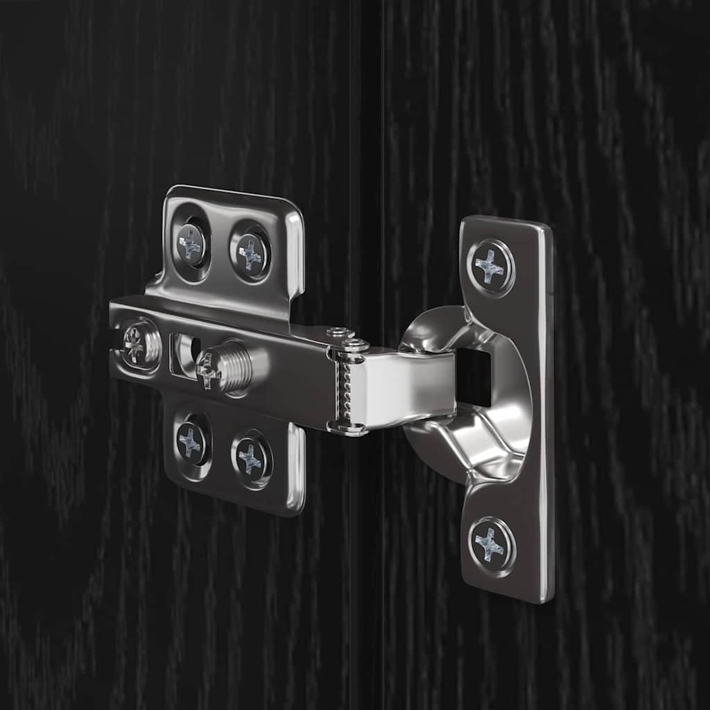 TV-Möbel-Set 8 pcs Schwarze Eiche 30,5 x 30 x 90 cm