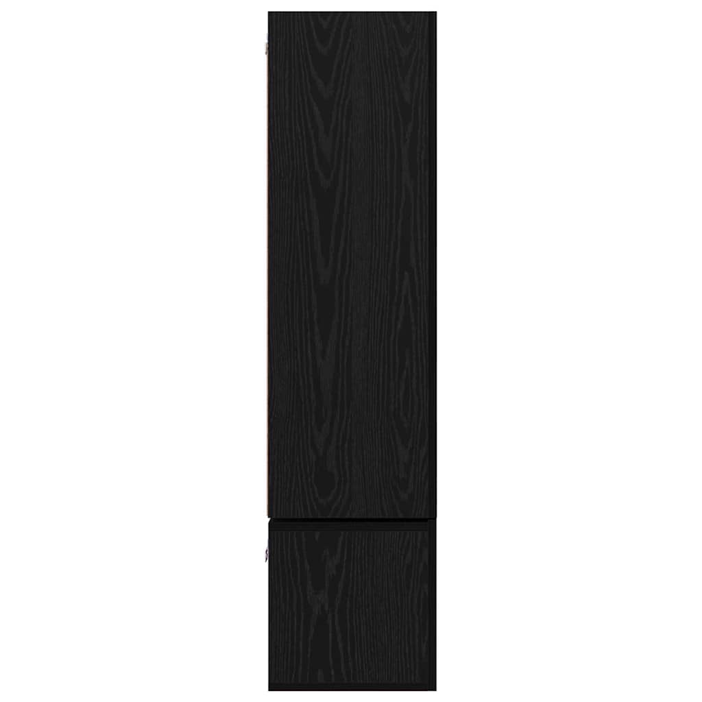 TV-Möbel-Set 7 pcs Schwarze Eiche 180 x 30 x 120 cm
