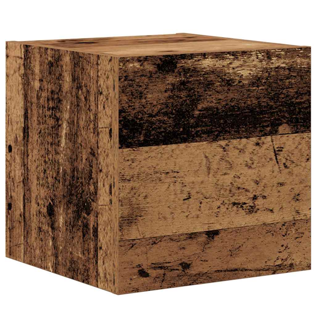 Wand TV Schrank 4 pcs Altholz 80 x 30 x 30,5 cm Holzwerkstoff