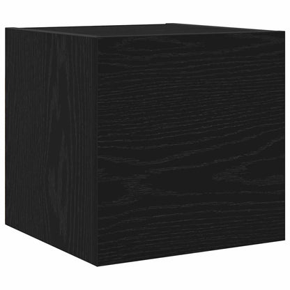 TV-Möbel-Set 6 pcs Schwarze Eiche Mittel 120 x 30 x 30 cm