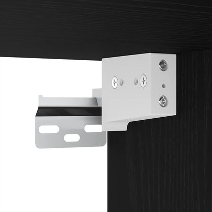 TV-Möbel-Set 7 pcs Schwarze Eiche 30,5 x 30 x 60 cm