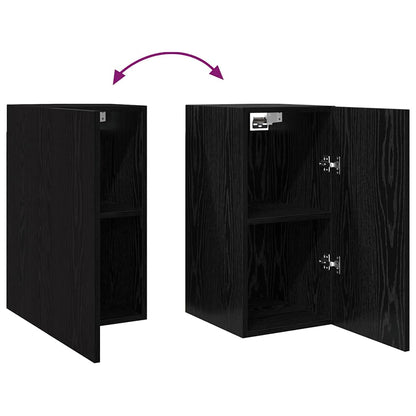TV-Möbel-Set 7 pcs Schwarze Eiche 30,5 x 30 x 60 cm