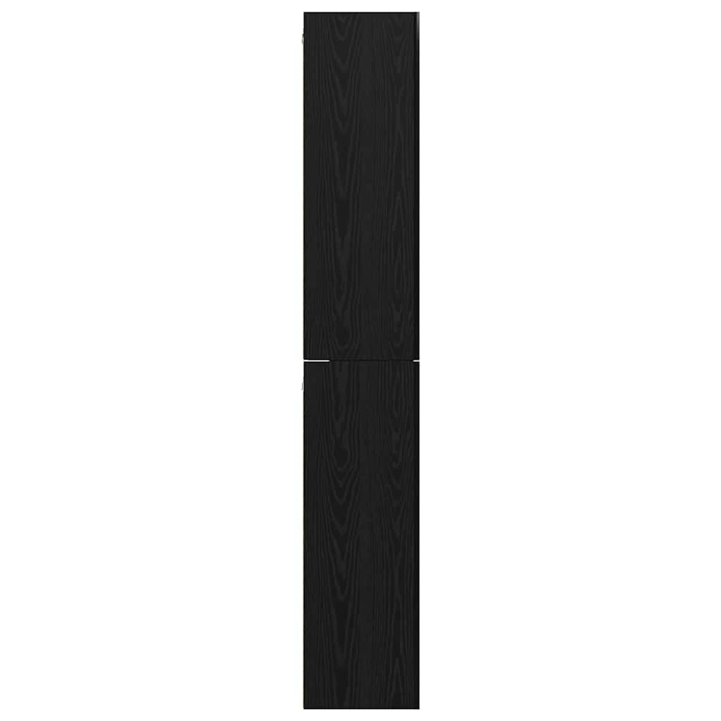 TV-Möbel-Set 10 pcs Schwarze Eiche Mittel 30,5 x 30 x 90 cm