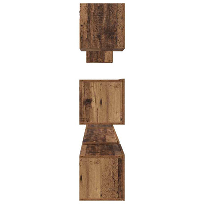 TV-Möbel-Set 8 pcs Altholz 60 x 30 x 30 cm Holzwerkstoff