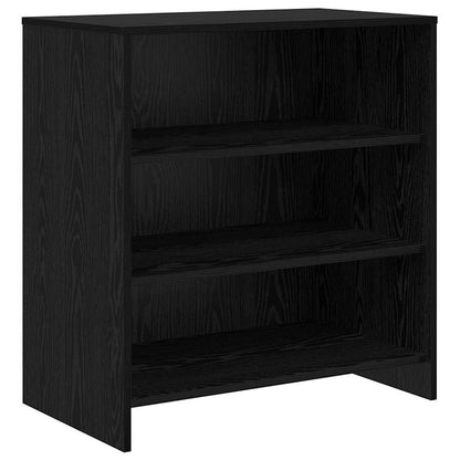 Sideboard 3 pcs Schwarze Eiche 70 x 41 x 75 cm Holzwerkstoff