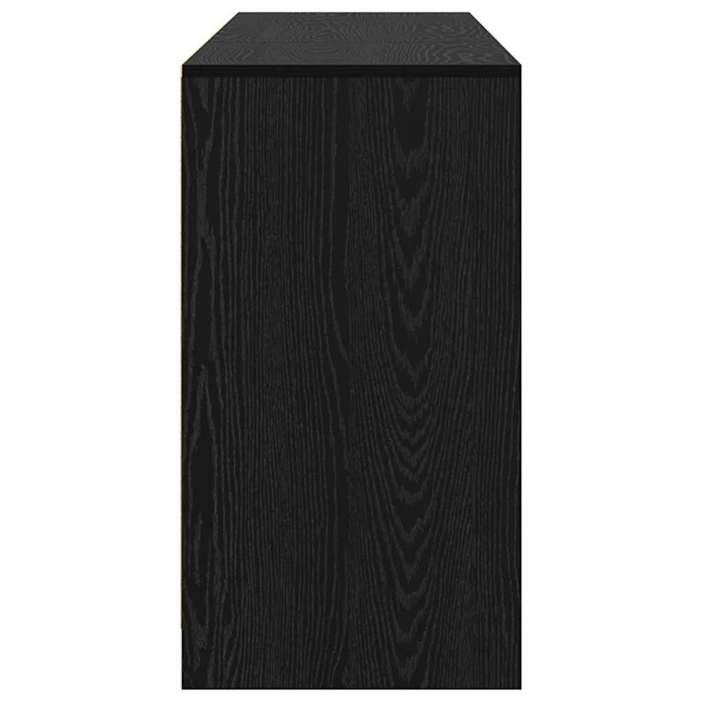 Sideboard 3 pcs Schwarze Eiche 70 x 41 x 75 cm Holzwerkstoff