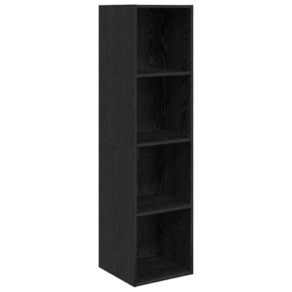TV-Schrank Set 2 pcs Schwarze Eiche 37 x 37 x 142,5 cm