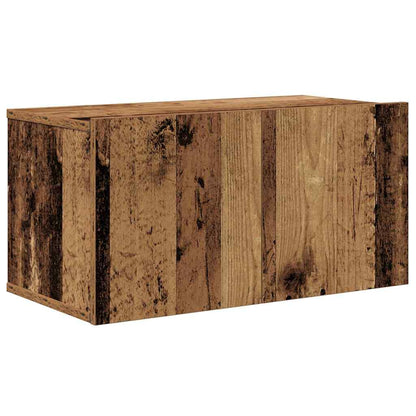TV-Schrank Set 4 pcs Altholz 200 x 30 x 30 cm Holzwerkstoff