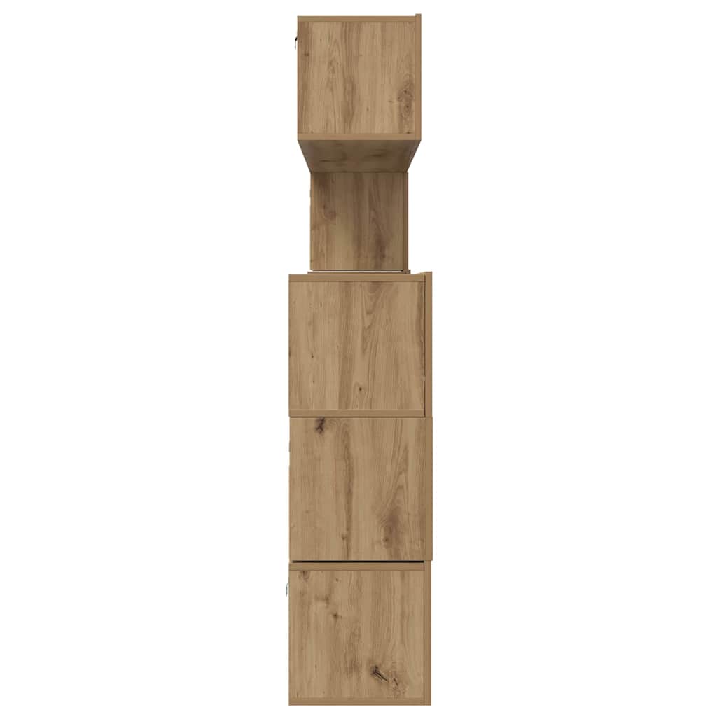 TV-Möbel-Set 8 pcs Eiche handwerklich 80 x 30 x 30 cm