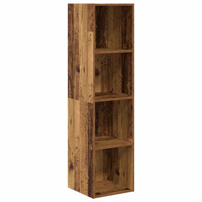 TV-Möbel-Set 4 pcs Altholz 37 x 37 x 142,5 cm Holzwerkstoff