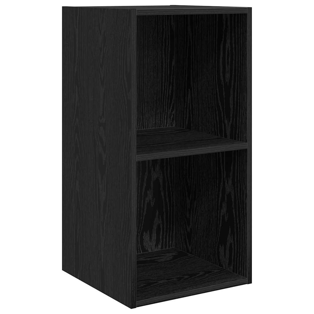 TV-Möbel-Set 4 pcs Schwarze Eiche 37 x 37 x 142,5 cm