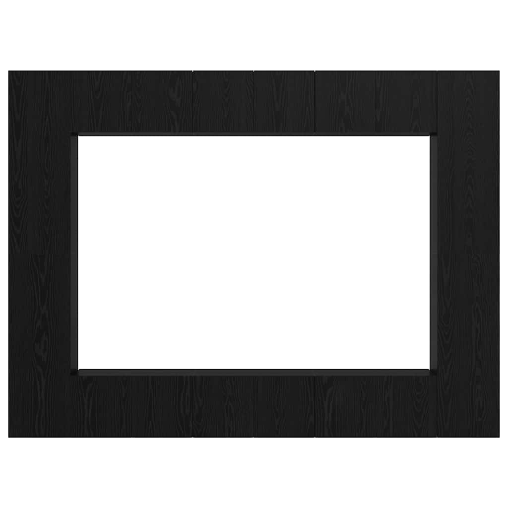 TV-Möbel-Set 10 pcs Schwarze Eiche Mittel 30,5 x 30 x 90 cm