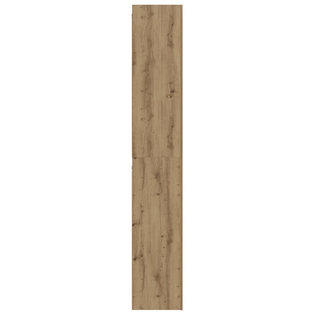 TV-Möbel-Set 10 pcs Eiche handwerklich 30,5 x 30 x 90 cm