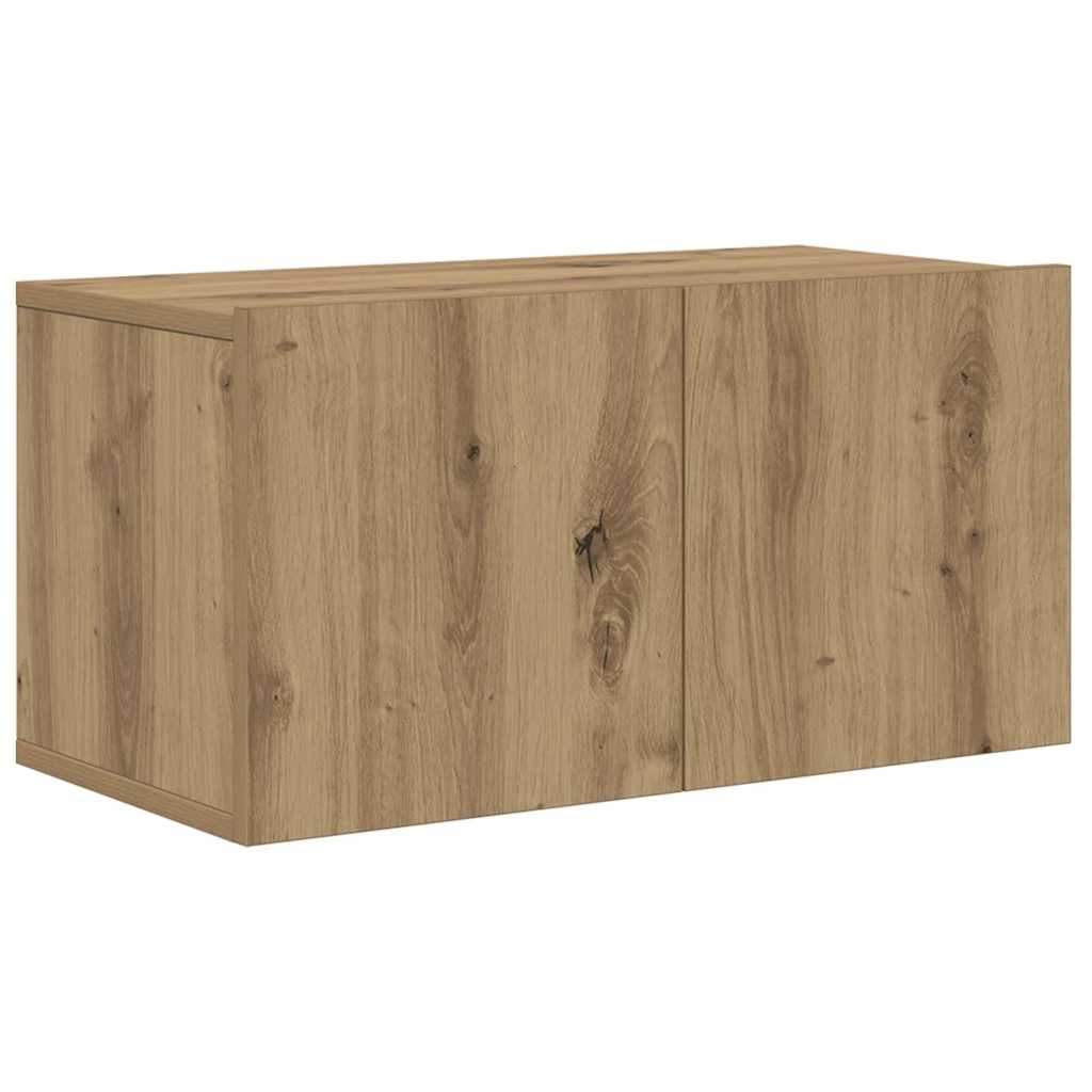 TV-Möbel-Set 10 pcs Eiche handwerklich 30,5 x 30 x 90 cm