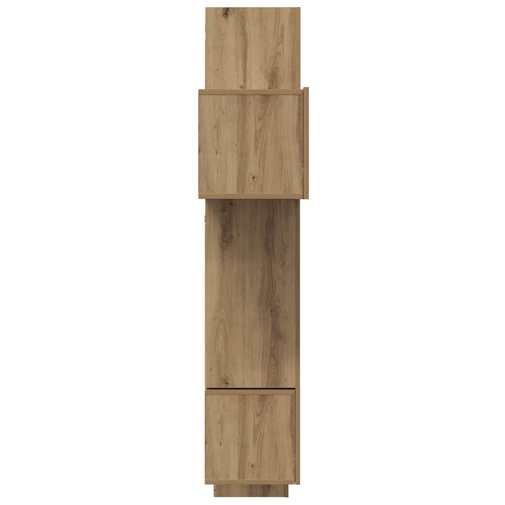 TV-Möbel-Set 10 pcs Eiche handwerklich 30,5 x 30 x 90 cm