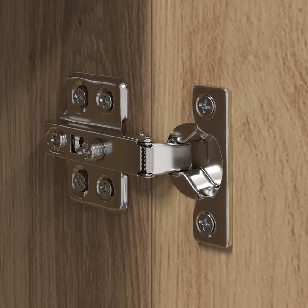 TV-Möbel-Set 4 pcs Eiche handwerklich 30,5 x 30 x 90 cm