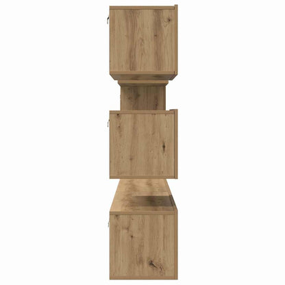 TV-Möbel-Set 6 pcs Eiche handwerklich 30,5 x 30 x 90 cm