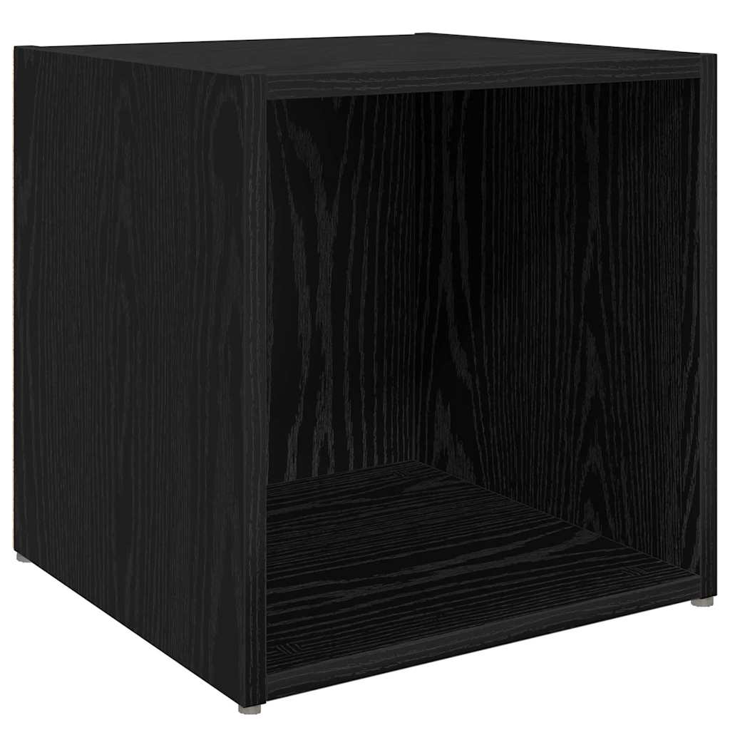 TV-Schrank Set 8 pcs Schwarze Eiche 37 x 35 x 72 cm