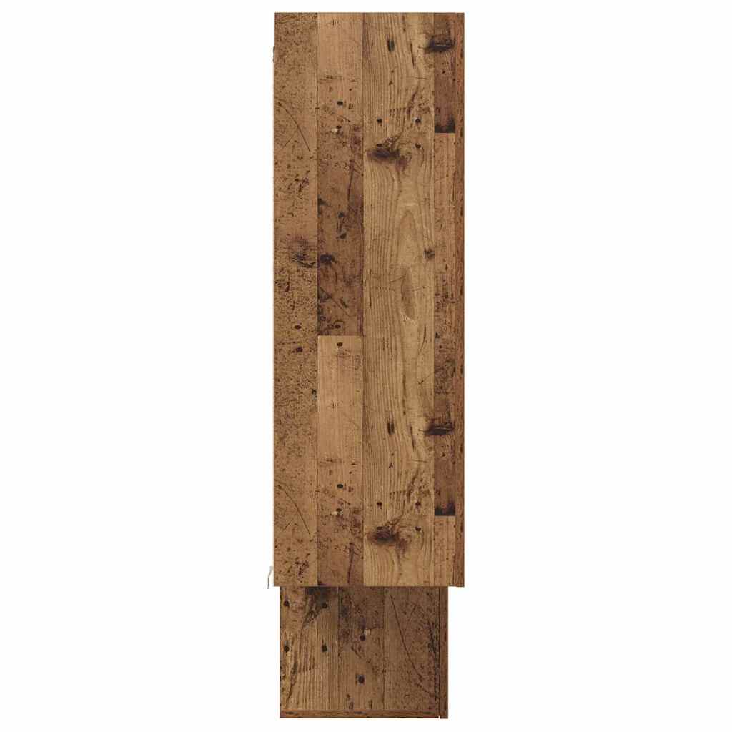 TV-Möbel-Set 4 pcs Altholz 30,5 x 30 x 90 cm Holzwerkstoff