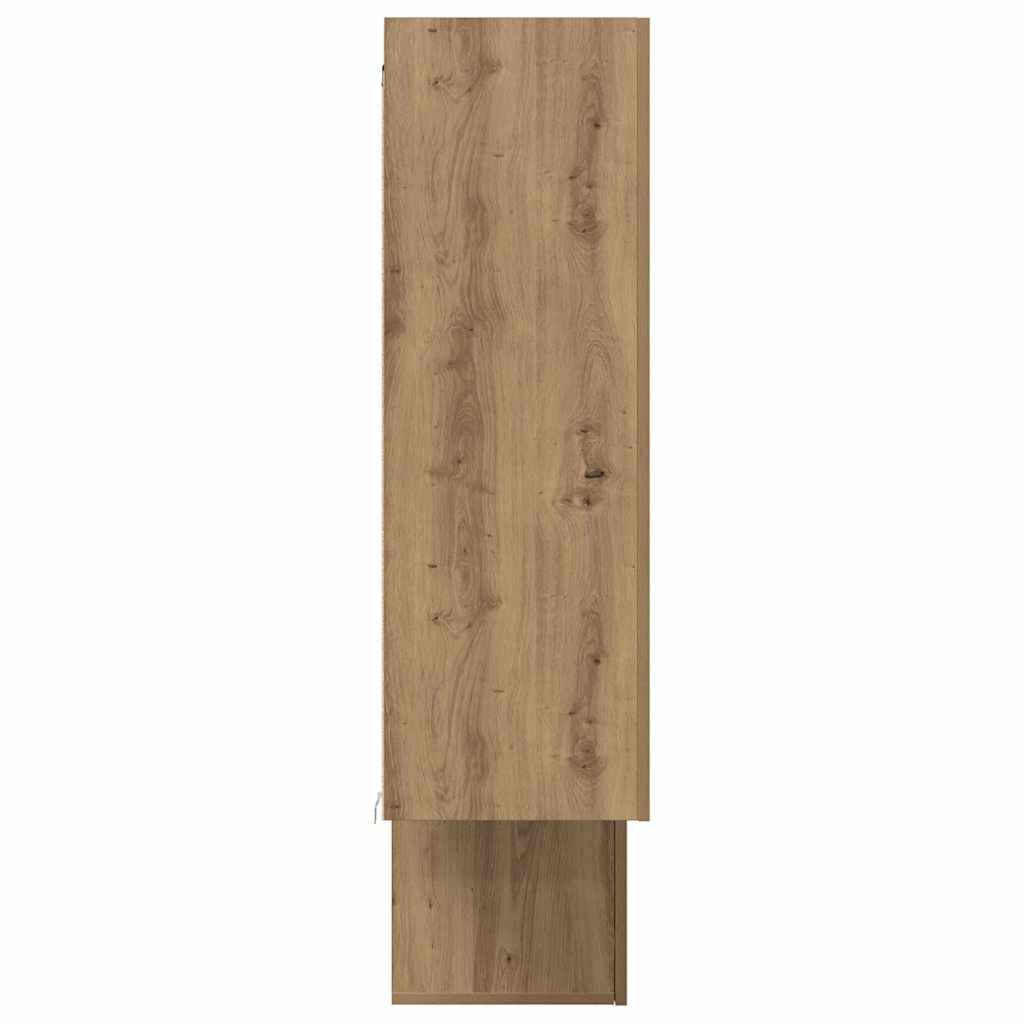 TV-Möbel-Set 4 pcs Eiche handwerklich 30,5 x 30 x 90 cm
