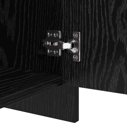 Sideboards 2 pcs Schwarze Eiche 70 x 41 x 75 cm Holzwerkstoff