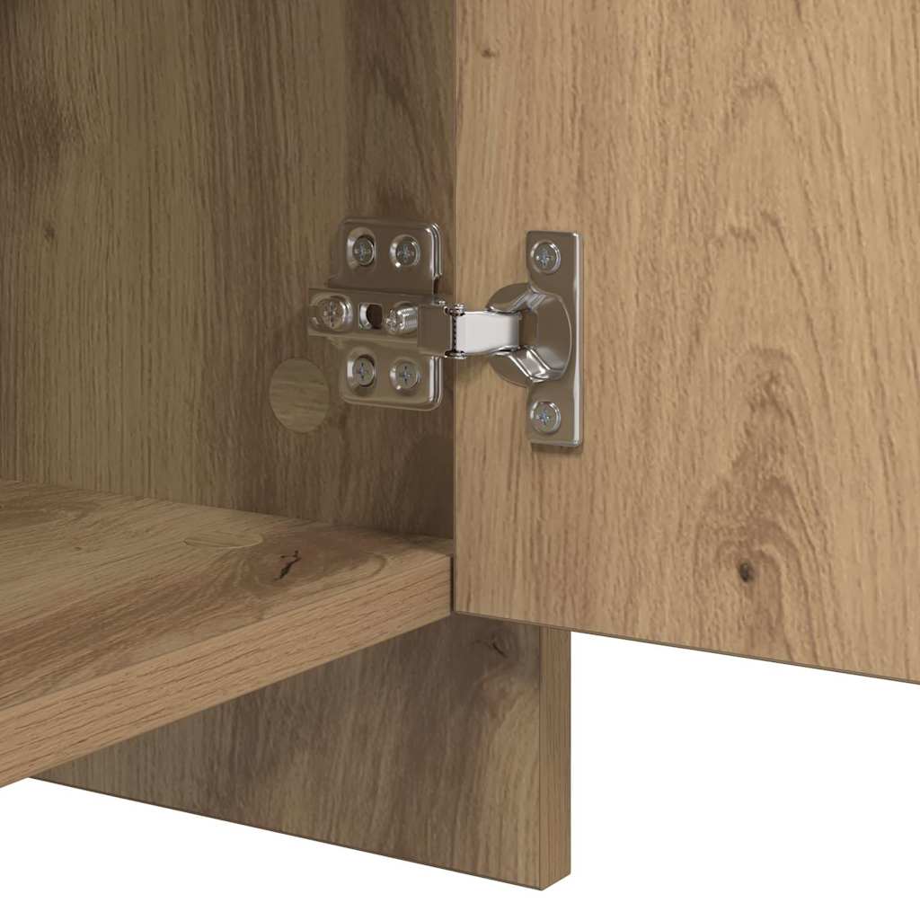Sideboards 2 pcs Eiche handwerklich 70 x 41 x 75 cm