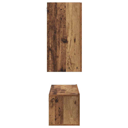 TV-Möbel-Set 6 pcs Altholz 60 x 30 x 30 cm Holzwerkstoff