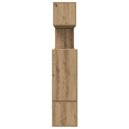 TV-Möbel-Set 10 pcs Eiche handwerklich 180 x 30 x 90.5 cm