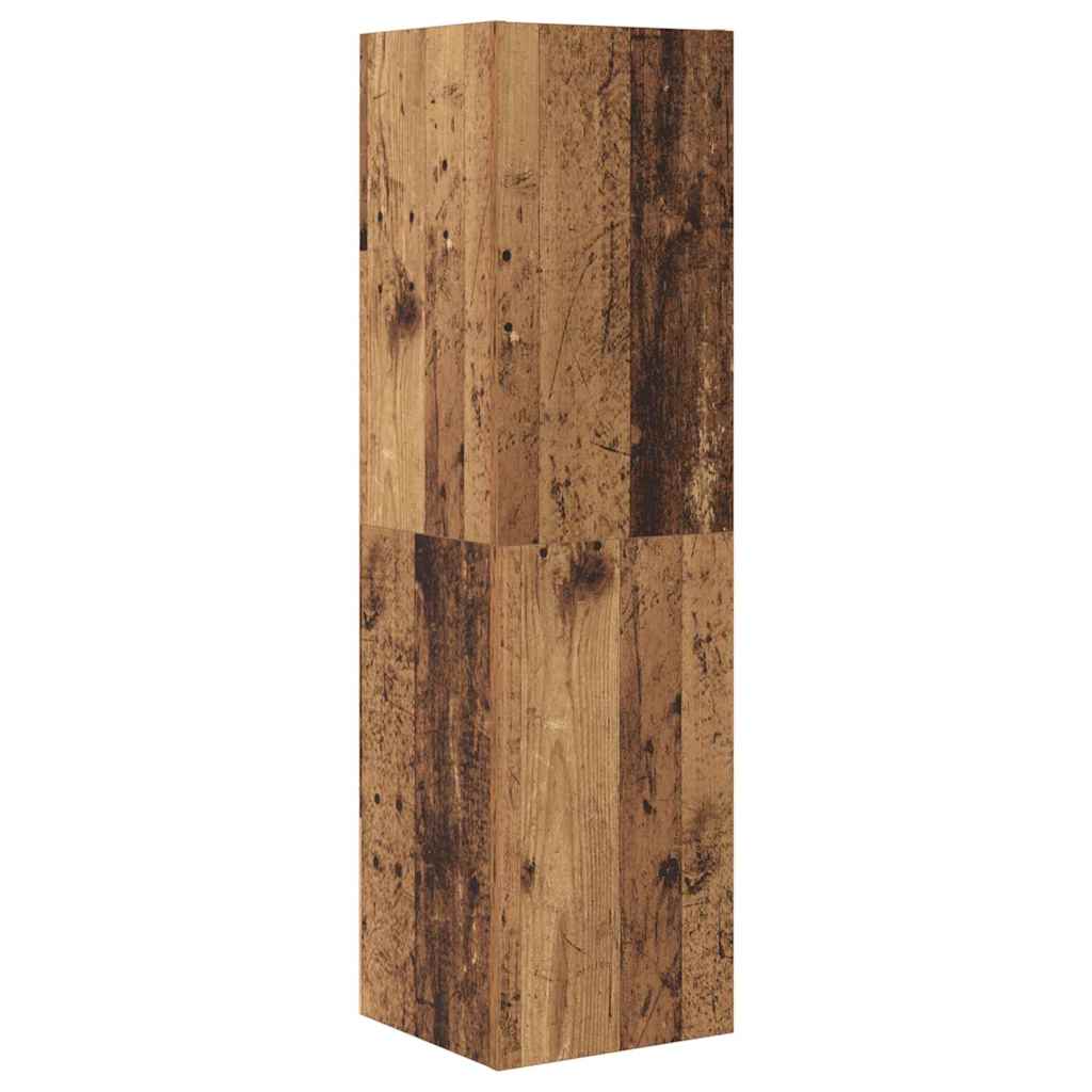 TV-Möbel-Set 4 pcs Altholz 30,5 x 30 x 110 cm Holzwerkstoff