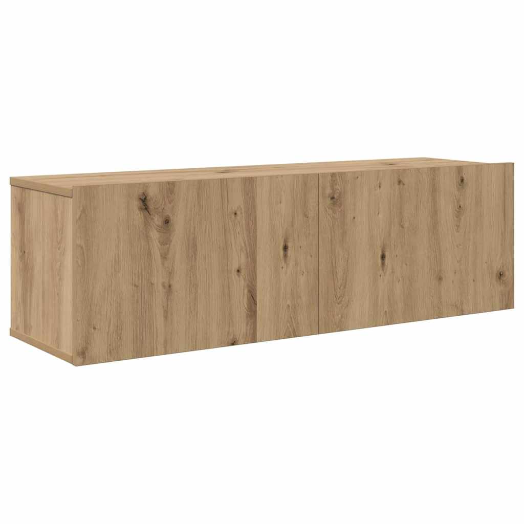 TV-Möbel-Set 6 pcs Eiche handwerklich Mittel Holzwerkstoff